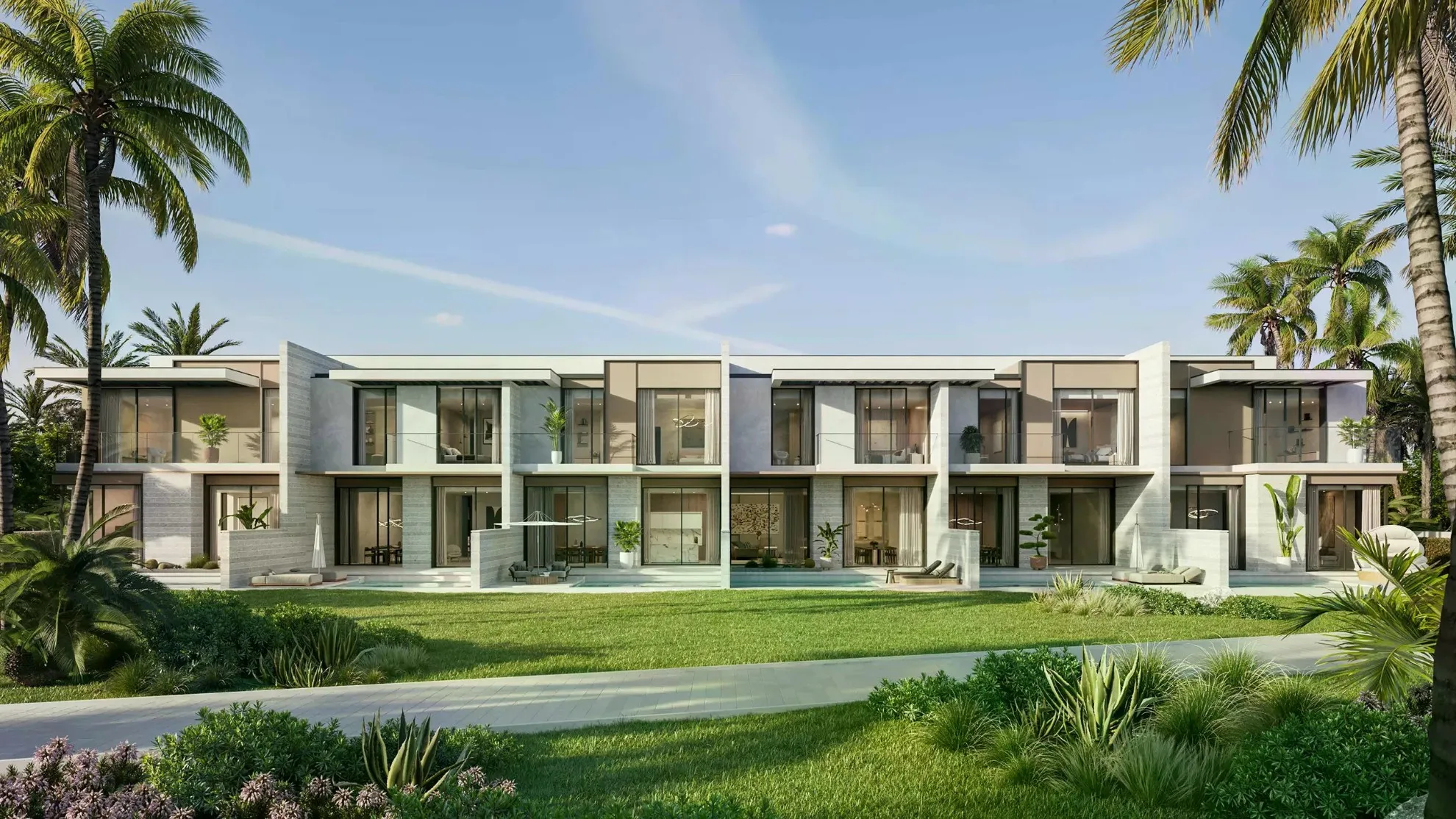 Lunaya Terraces with layered balconies and integrated planting